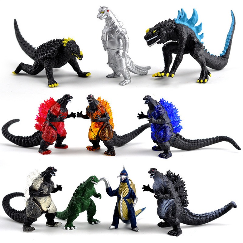 Model Kit Bandai - 10 Buah/Set Hadiah Mainan Koleksi Ornamen