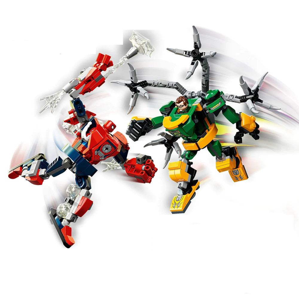 Model Kit Vs Action Figure - Kit Blok Bangunan Pertempuran Figur Mech