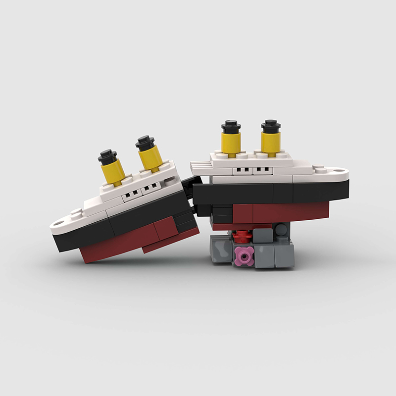 Model Kit U Boat - Mini RMS Titanic Model kapal tenggelam