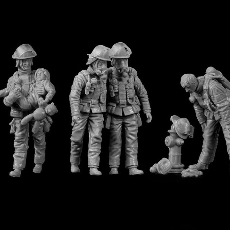 Model Kit Reshiram - 1/35 Skala Die-Cast Resin Figure Model