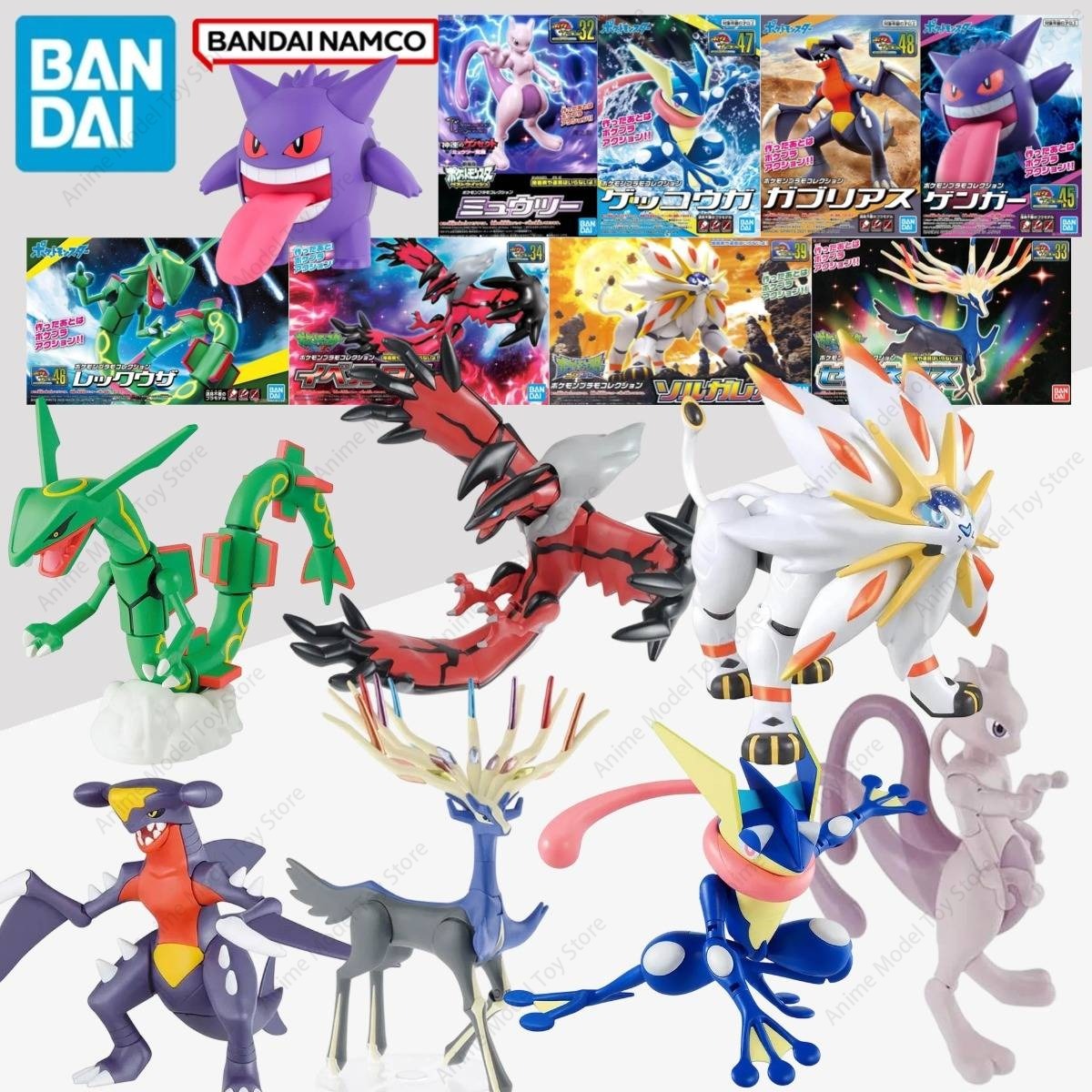 Model Kit Yveltal - Figur Asli Bandai Pokemon Evolution Garchomp