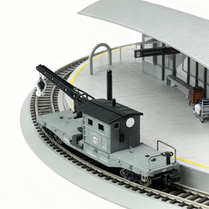 Model Kit Cement - Rel Kereta Model Skala HO Realistis