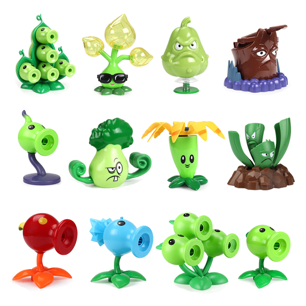 Model Kit Vs Action Figure - Figur Aksi Plants vs Zombies PVZ