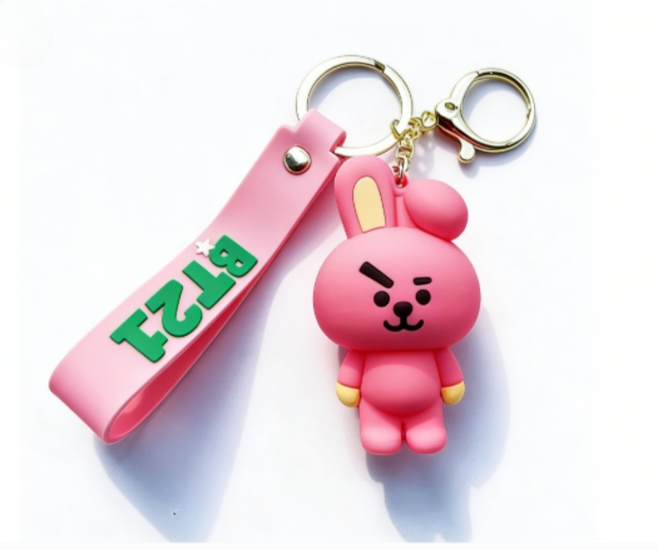 Model Kit Car - Gantungan Kunci BT21 Koya RJ Shooky
