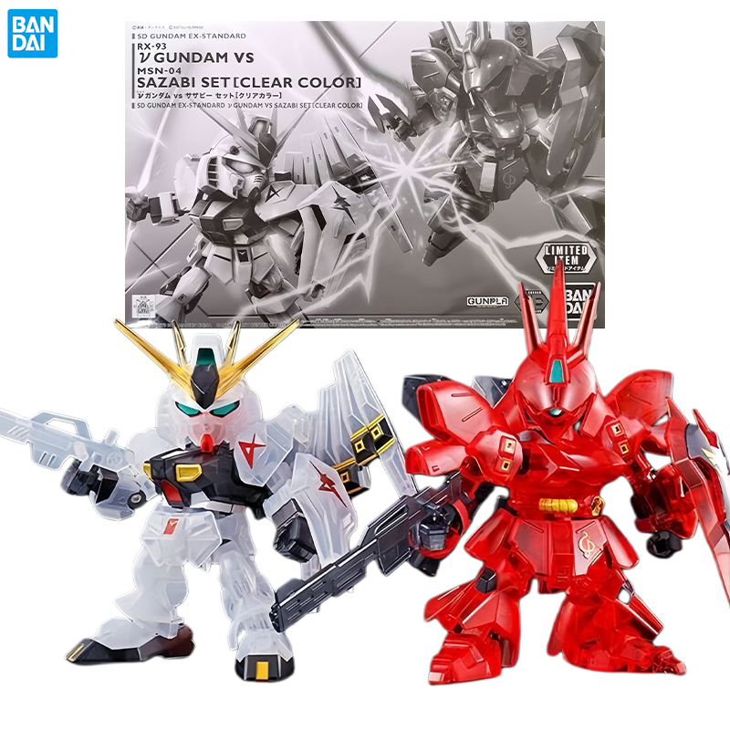 Model Kit Vs Action Figure - Bandai BB Warrior SD Nu Gundam