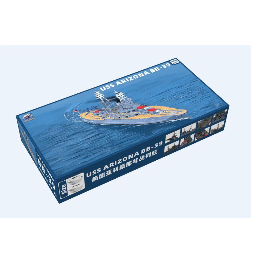 Model Kit Uss Arizona - CY CY102 1/350 Skala USS ARIZONA
