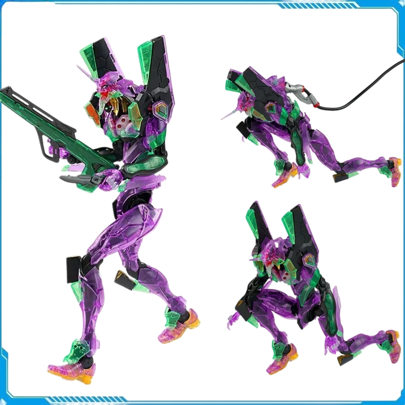 Model Kit Eva 01 - RG Evangelion Unit-01 Versi Warna Jernih.