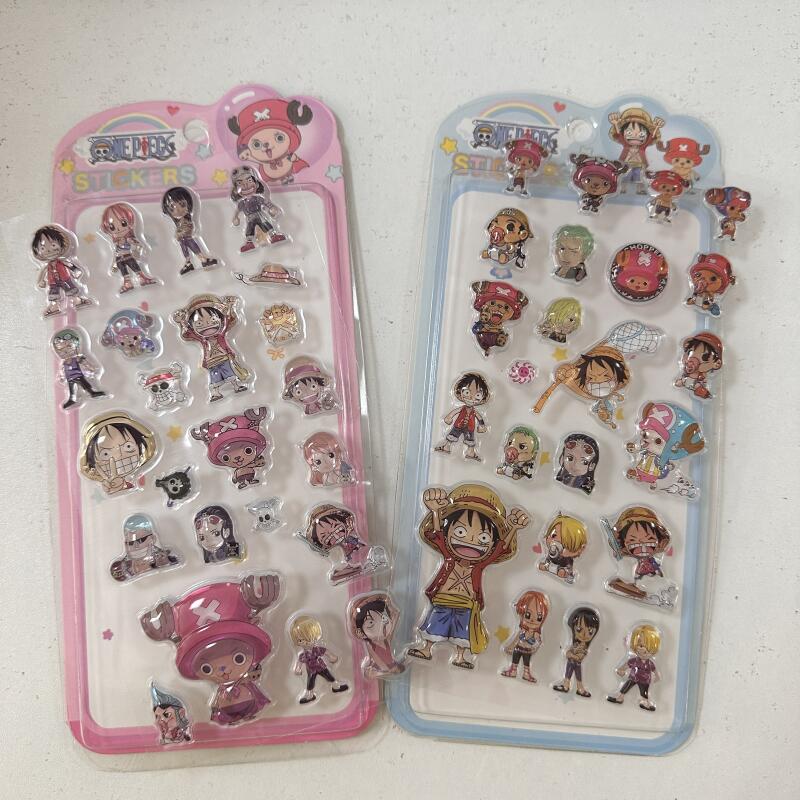 Model Kit Anime Girl - Stiker Relief 3D Kartun One Piece