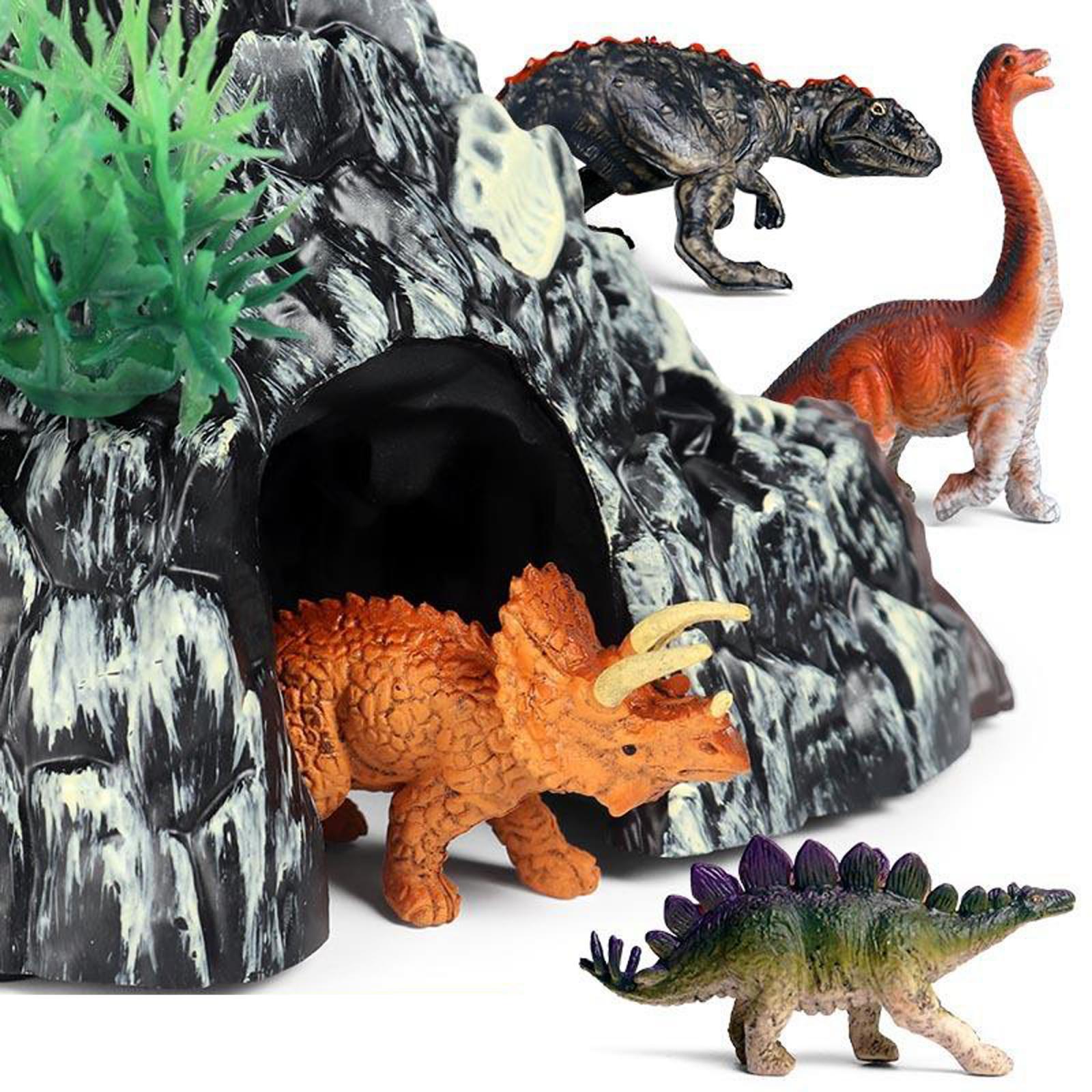 Model Kit Dinosaur - Kit Sains Edukasi Model Playset Letusan