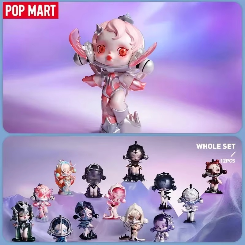 Model Kit Anime Girl - POP MART SKULLPANDA Seri Suara Blind