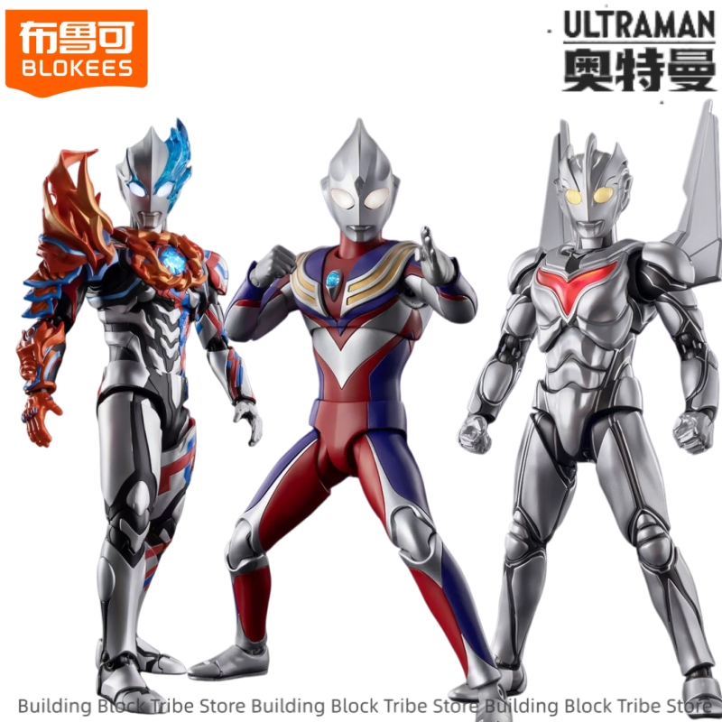 Model Kit Zero Megaman - BLOKEES Ultraman Building Blocks Edisi Legendaris