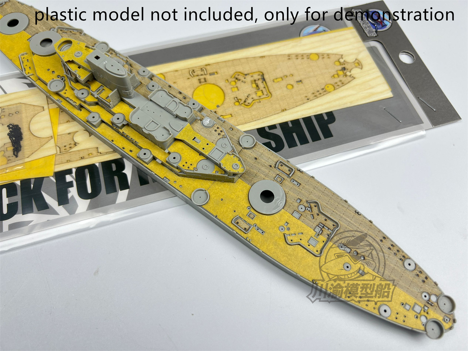 Model Kit Uss Missouri - Lembaran Penutup Dek Kayu Kapal Perang