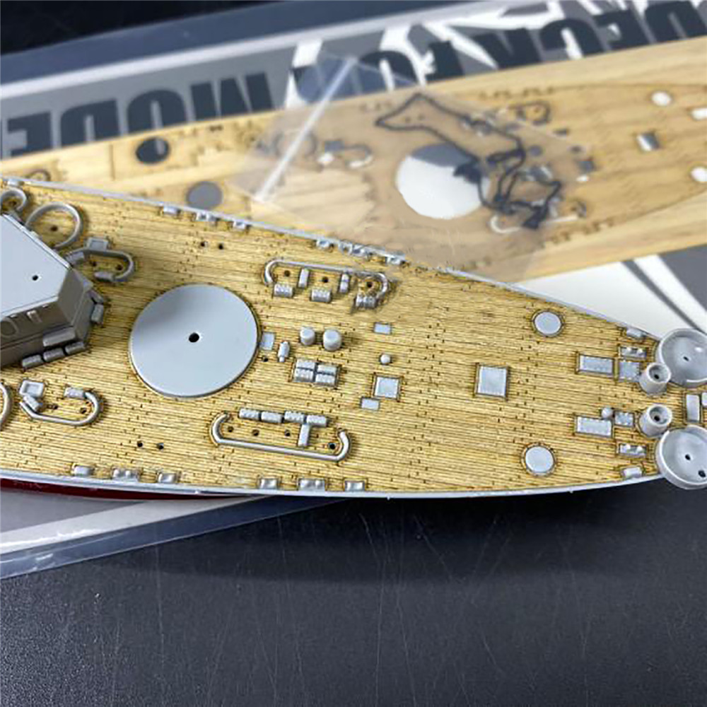 Model Kit U Boat - Dek Kayu & Rantai Jangkar Skala