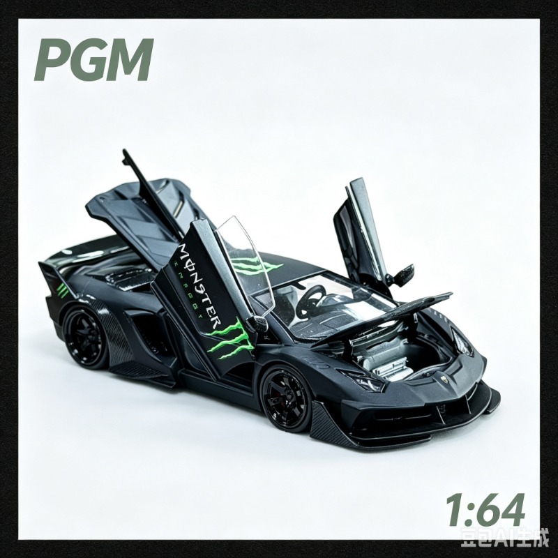 PGM 1:64 Black Ghost Claw LP70 - Model Kit Pg ulasan dan harga