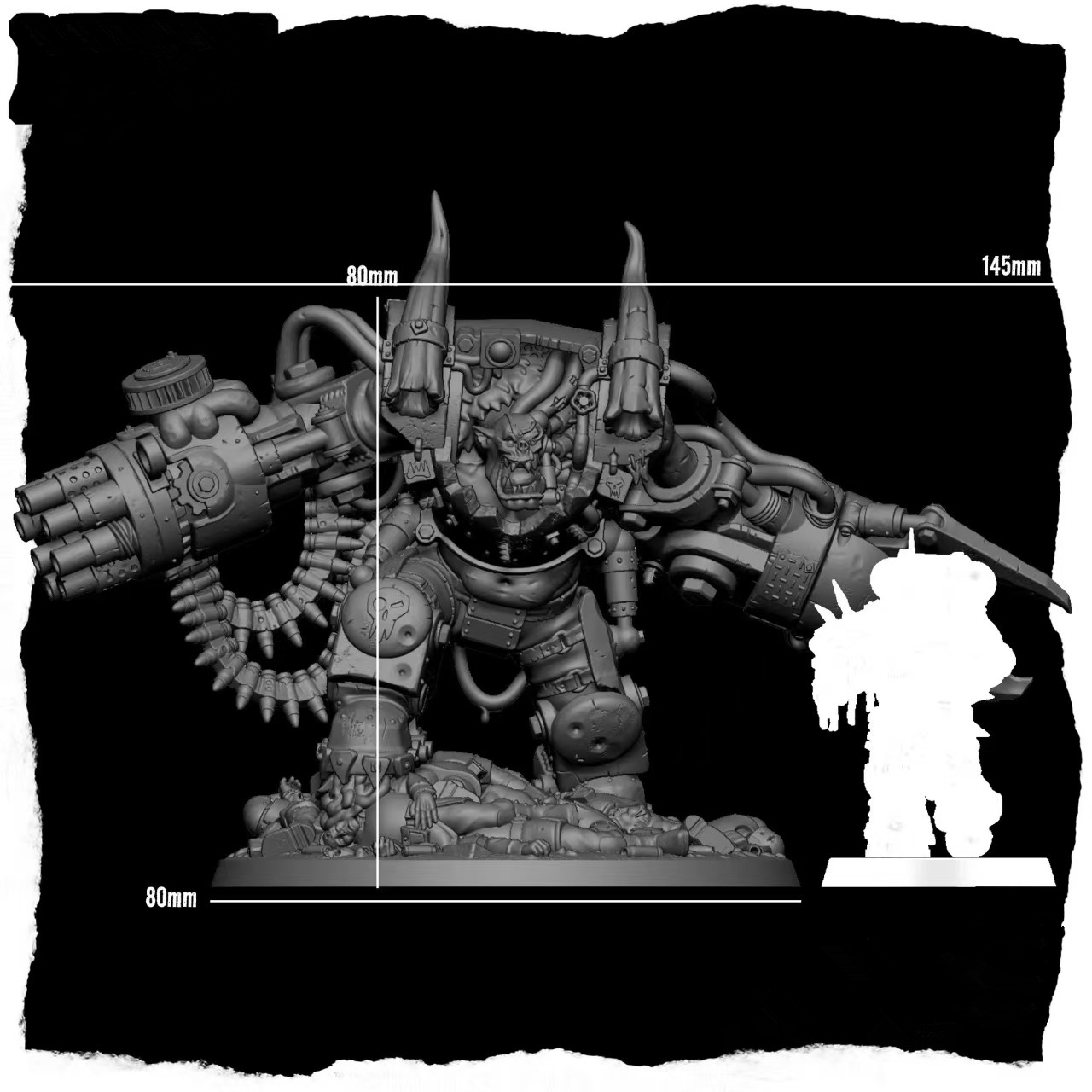 Resin Kit Wargame 28523 Paman  - Model Kit Dinosaur ulasan dan harga