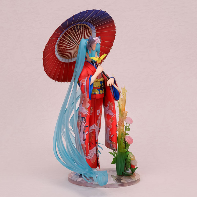 Figur Kimono Bunga Hatsune Mik - Model Kit Bandai ulasan dan harga