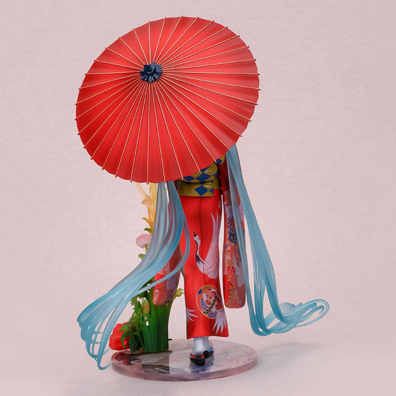 Figur Kimono Bunga Hatsune Mik - Model Kit Bandai ulasan dan harga