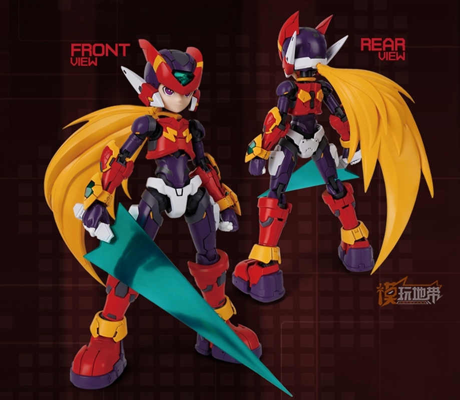 Model Asli Eastern Rockman Zer - Model Kit Zero Megaman ulasan dan harga