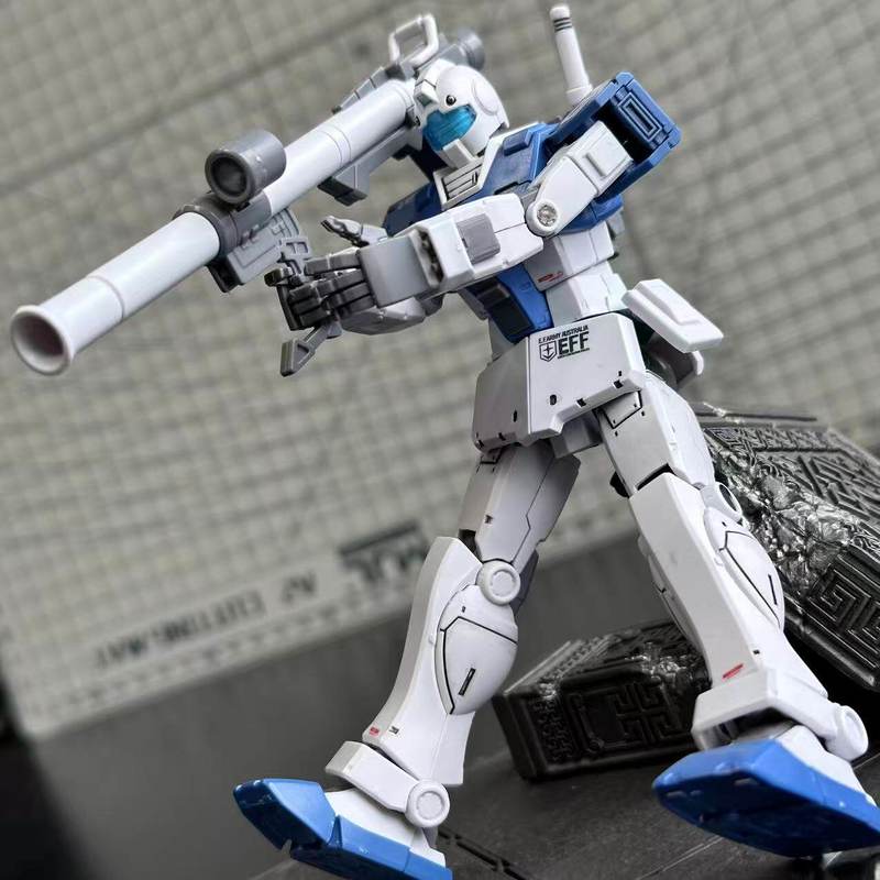 HG GTO 1/144 GM White Dog Team - Model Kit Gundam Hg ulasan dan harga