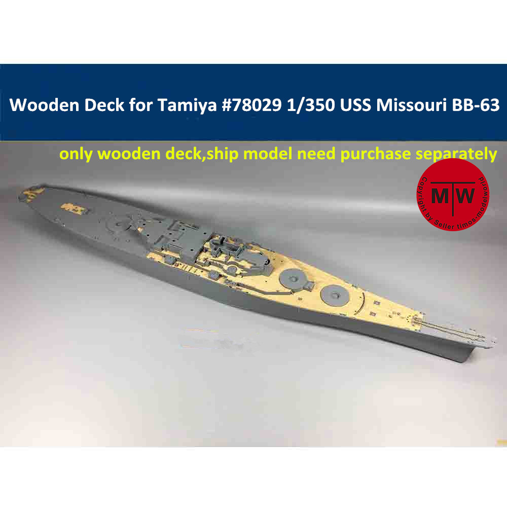 Dek Kayu Skala 1/350 untuk Tam - Model Kit Uss Missouri ulasan dan harga