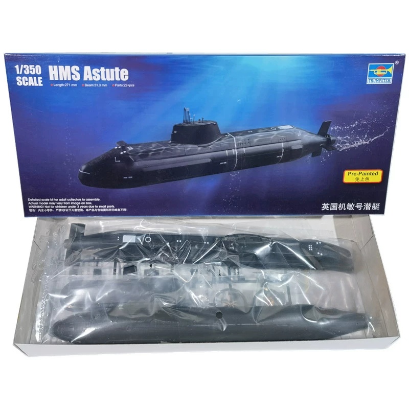 TRUMPETER 1/350 Skala HMS Astu - Model Kit U Boat ulasan dan harga