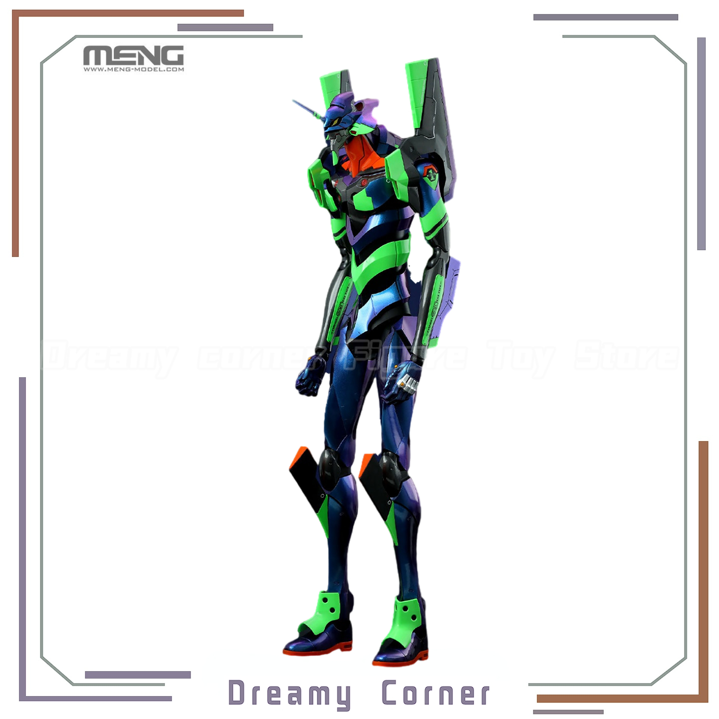 【Tersedia】MENG Model Mecha-001 - Model Kit Eva 01 ulasan dan harga