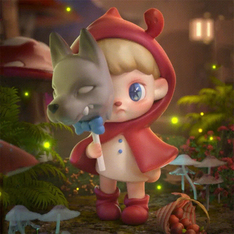 ANMOO Boneka Kotak Misteri Kot - Model Kit Anime Girl ulasan dan harga
