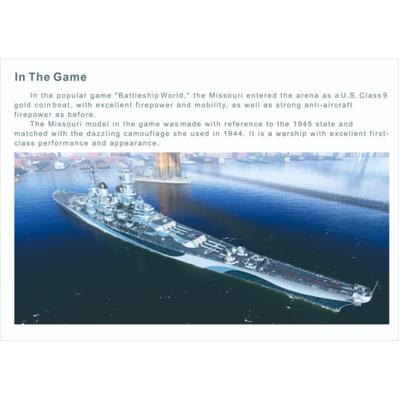 Kit Standar Missouri USS 1/700 - Model Kit Uss Missouri ulasan dan harga