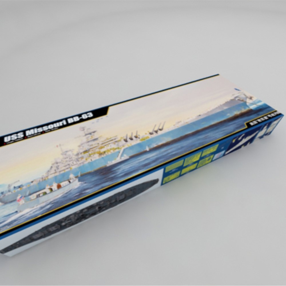 Trumpeter 03705 1/200 USS Miss - Model Kit Uss Missouri ulasan dan harga