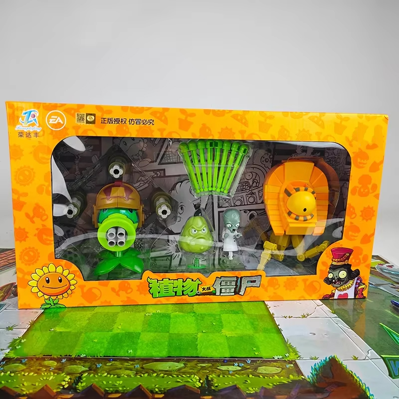 Plants Vs Zombies 7 Hole Gatli - Model Kit Zombie ulasan dan harga