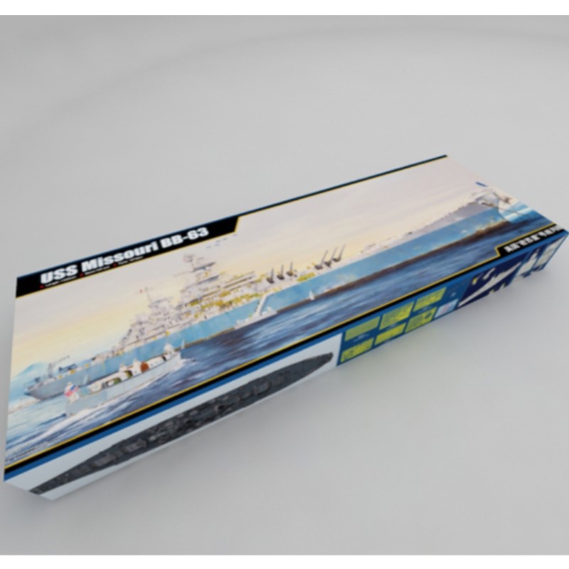 Trumpeter 03705 Skala 1/200 Ka - Model Kit Uss Missouri ulasan dan harga