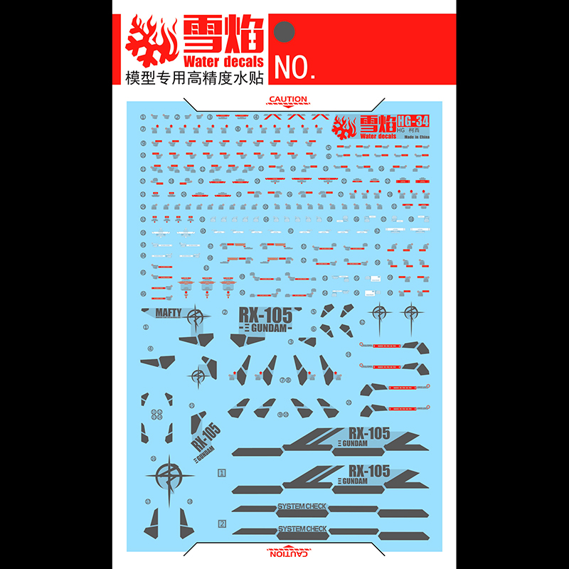 Model decal air Slide Decals a - Model Kit Decals ulasan dan harga