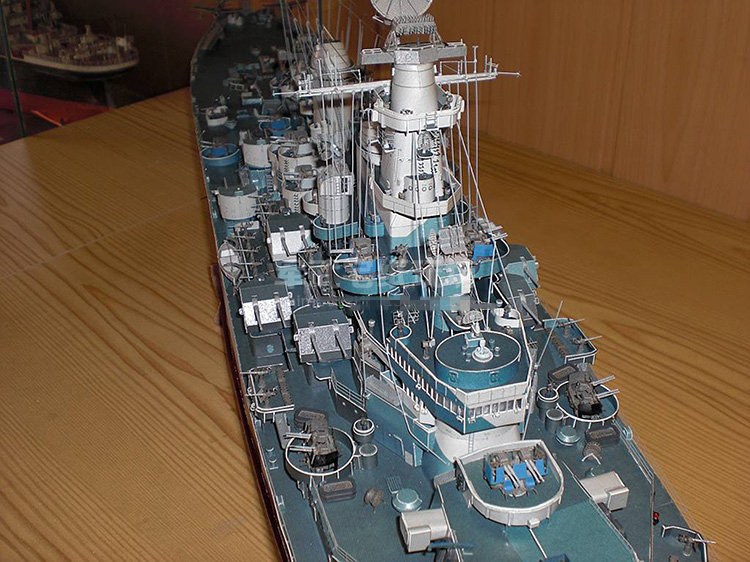 1:200 skala USS Missouri (BB-6 - Model Kit Uss Missouri ulasan dan harga