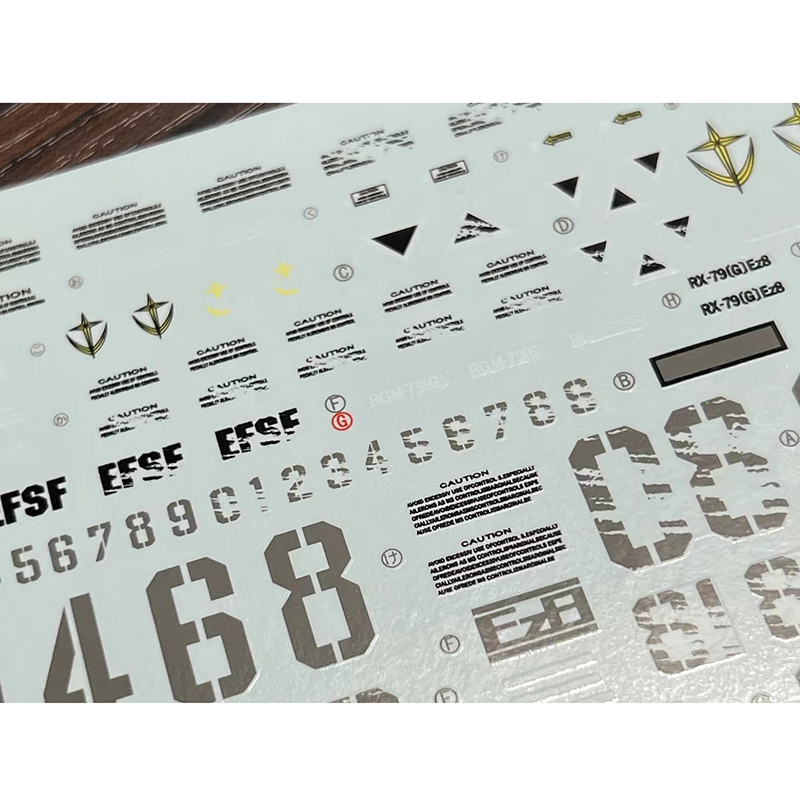 Model decal air Slide Decals a - Model Kit Decals ulasan dan harga