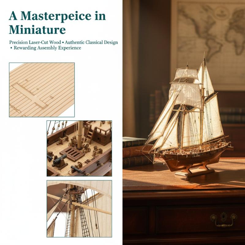 Kit Model Kapal Kayu - Model P - Model Kit U Boat ulasan dan harga