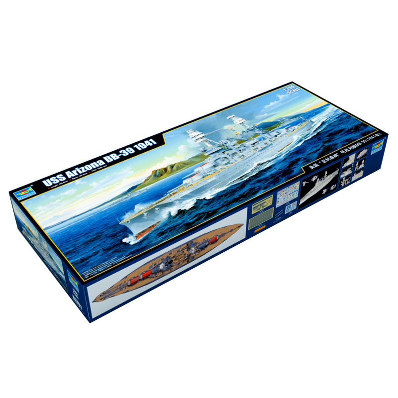 Trumpeter 03701 1/200 Skala US - Model Kit Uss Arizona ulasan dan harga