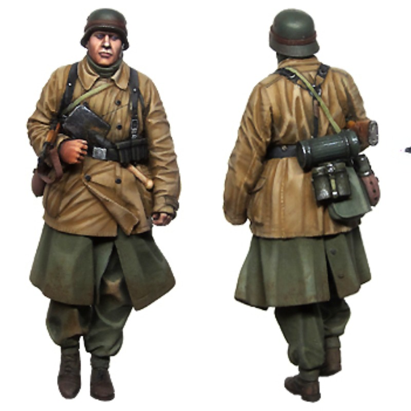 Figur Resin Skala 1/35 Kit Mod - Model Kit Horse ulasan dan harga