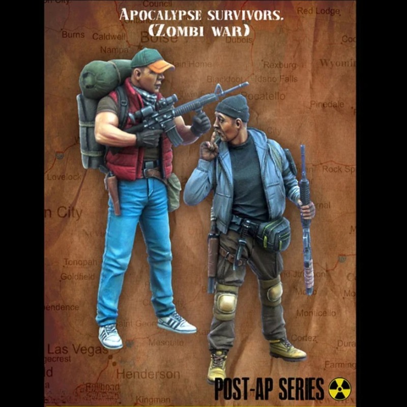 1/35 Kit Bangunan Model Figur  - Model Kit Zombie ulasan dan harga