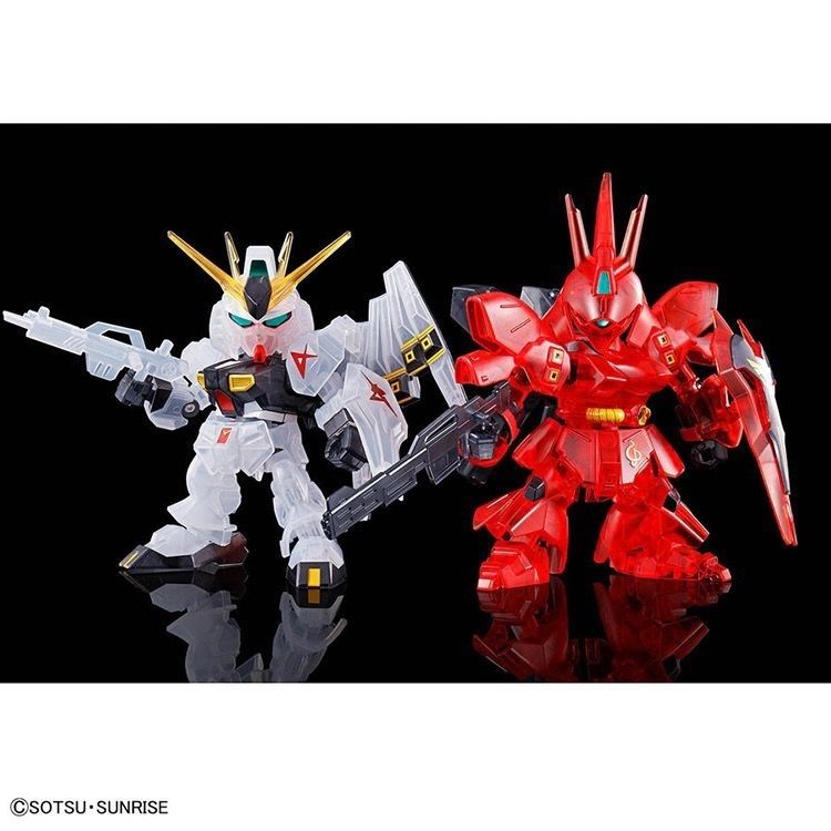 Bandai BB Warrior SD Nu Gundam - Model Kit Vs Action Figure ulasan dan harga