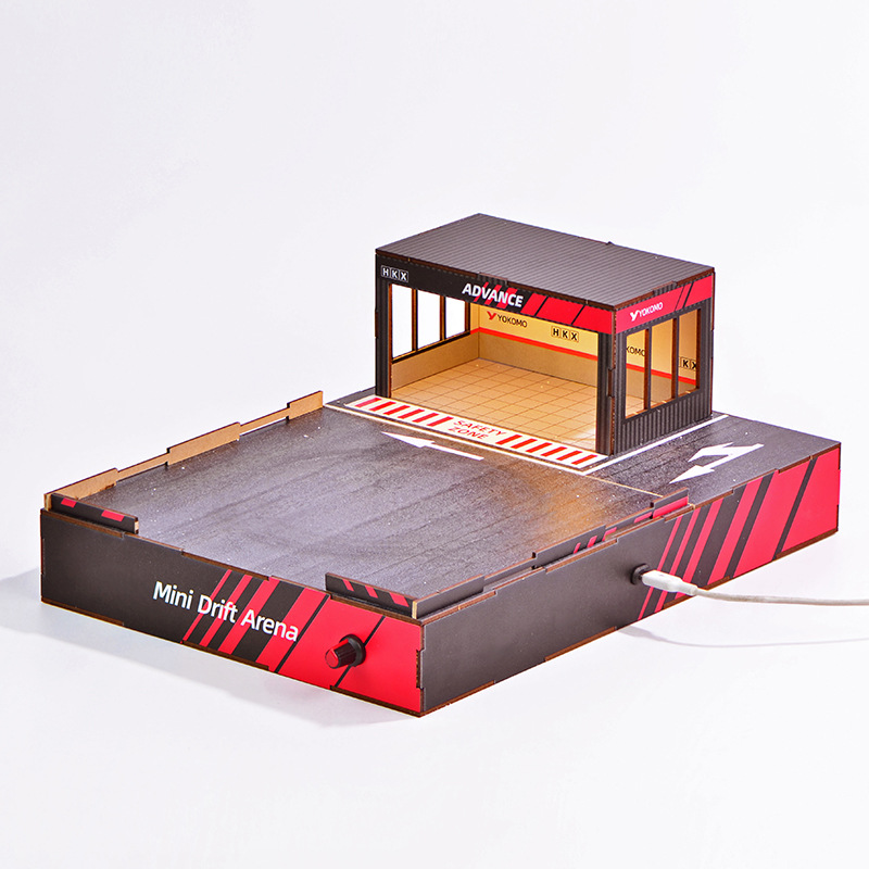 Diorama Trek Drift Skala 1:64  - Model Kit Car ulasan dan harga