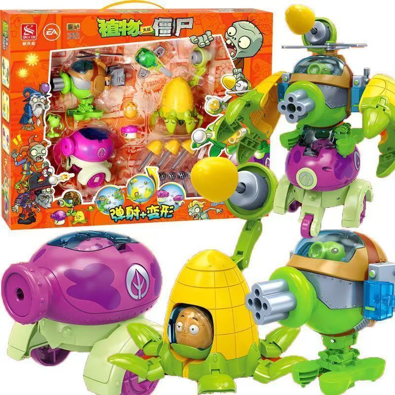 Set Figur Aksi Tanaman vs. Zom - Model Kit Zombie ulasan dan harga