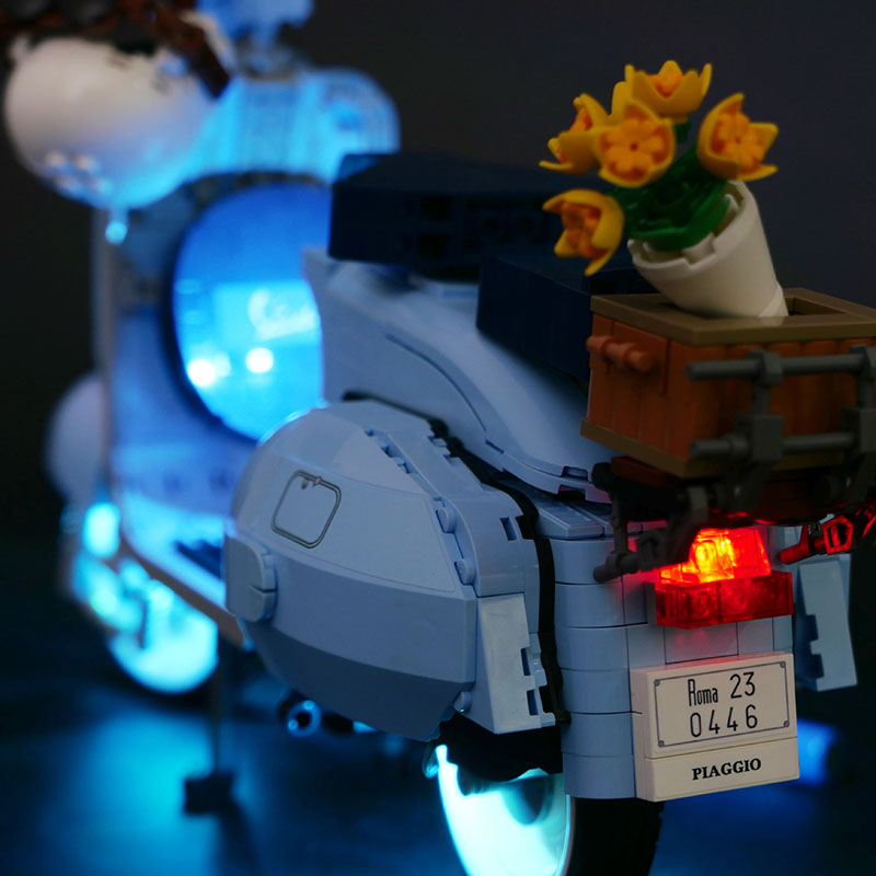 Kit Lampu LED untuk LEGO 10298 - Model Kit Vespa ulasan dan harga
