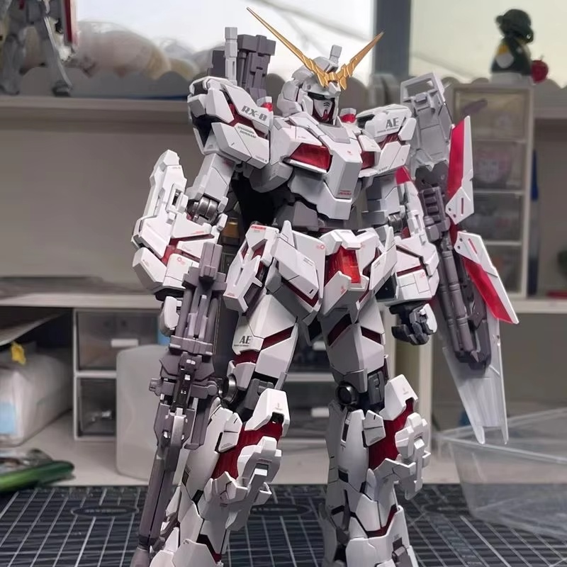 Tersedia Hg 1/144 Rx-0 Unicorn - Model Kit Gundam Hg ulasan dan harga