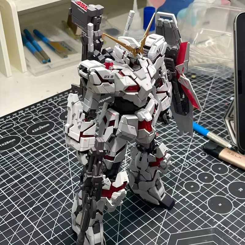 Tersedia Hg 1/144 Rx-0 Unicorn - Model Kit Gundam Hg ulasan dan harga
