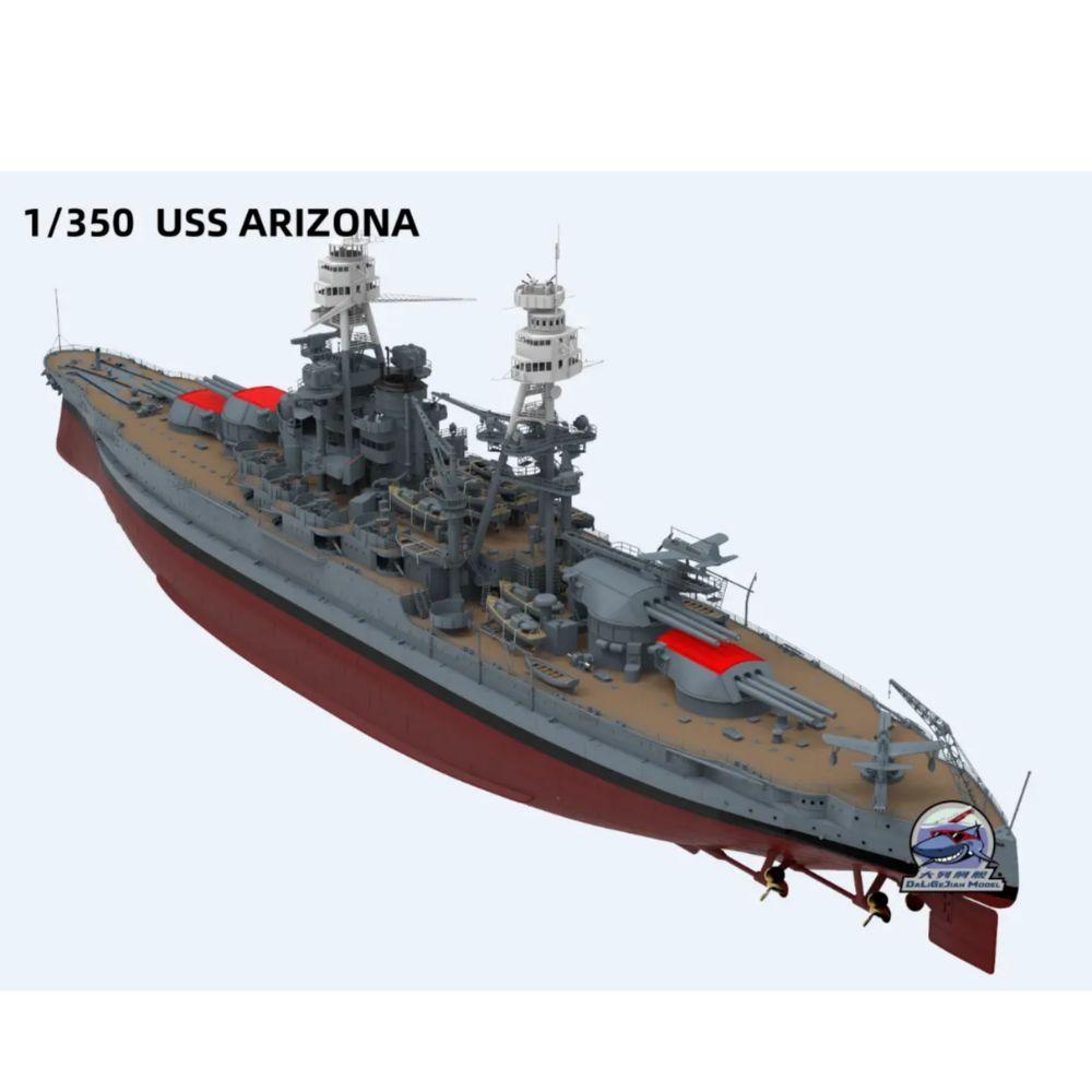 CY CY102 1/350 Skala USS ARIZO - Model Kit Uss Arizona ulasan dan harga