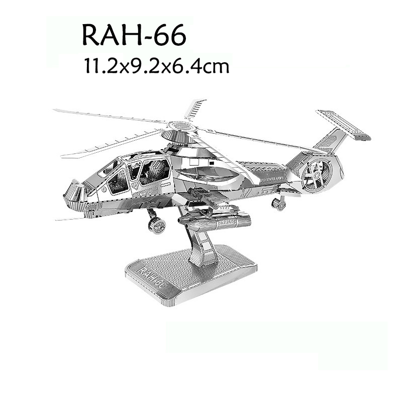 Puzzle Logam 3D Pesawat Heliko - Model Kit Ufo ulasan dan harga