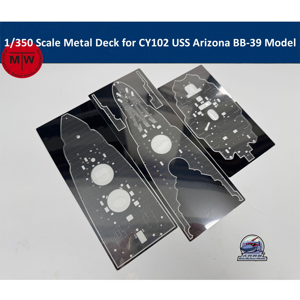 Dek Logam Skala 1/350 untuk Ki - Model Kit Uss Arizona ulasan dan harga