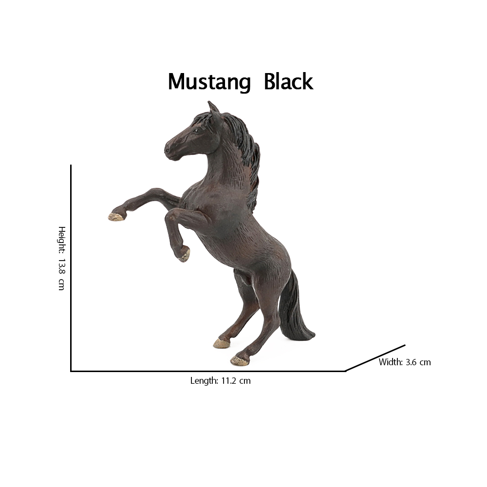 Patung kuda plastik mainan hew - Model Kit Horse ulasan dan harga