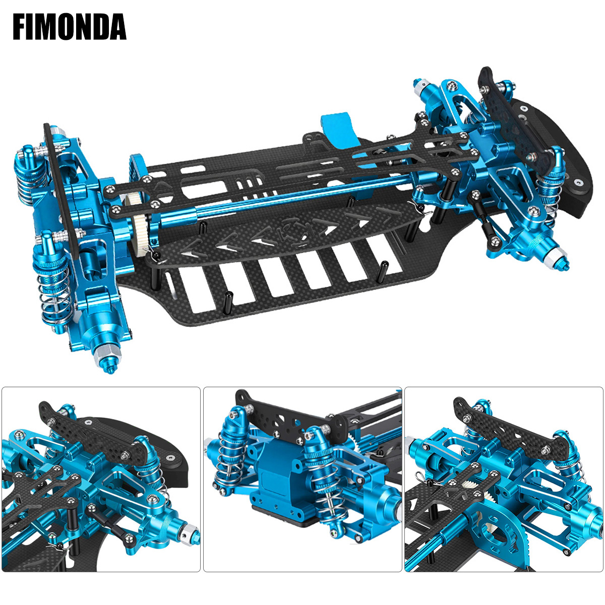Kit Sasis Rangka Aluminium & S - Model Kit Tamiya ulasan dan harga