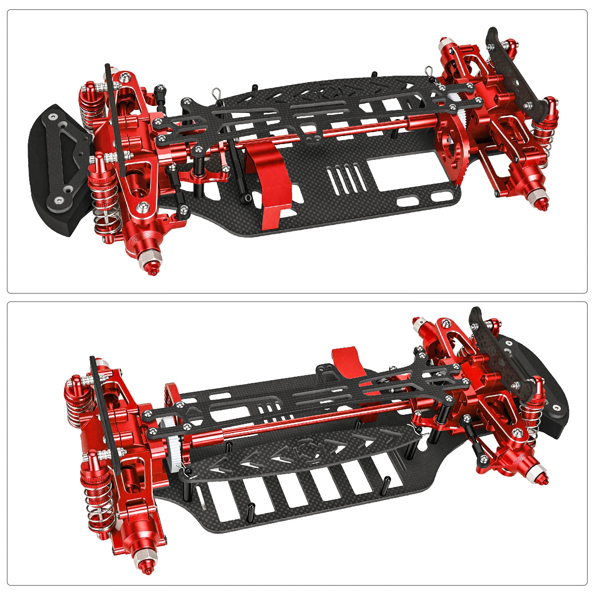 Kit Sasis Rangka Aluminium & S - Model Kit Tamiya ulasan dan harga
